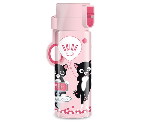 Think-Pink Párizsban cseppmentesen záródó rózsaszín kulacs 475ml