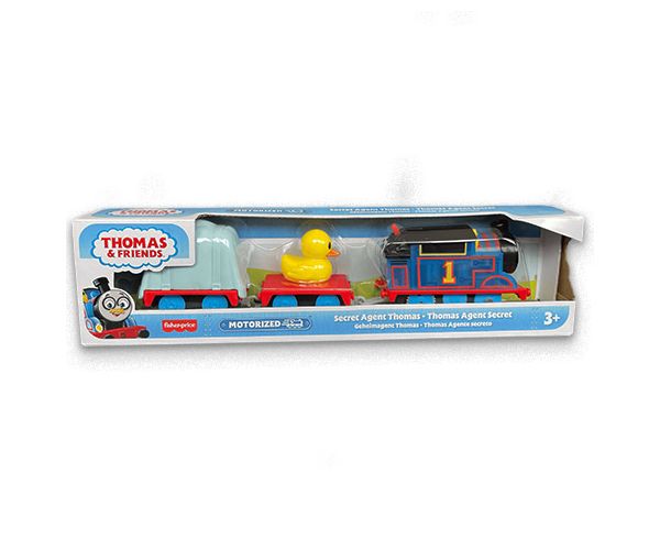 Thomas și prietenii: Locomotiva motorizată Thomas Secret Agent - Mattel