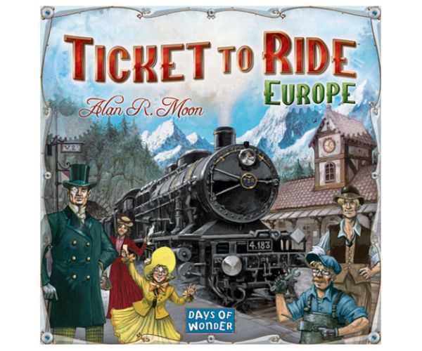Ticket to Ride Európa társasjáték