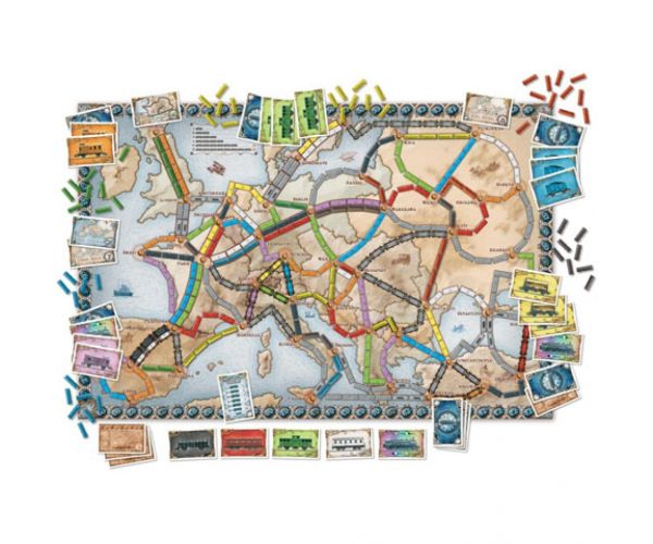Ticket to Ride Európa társasjáték