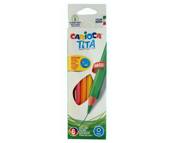 Carioca: Tita maxi színes ceruza 6db-os