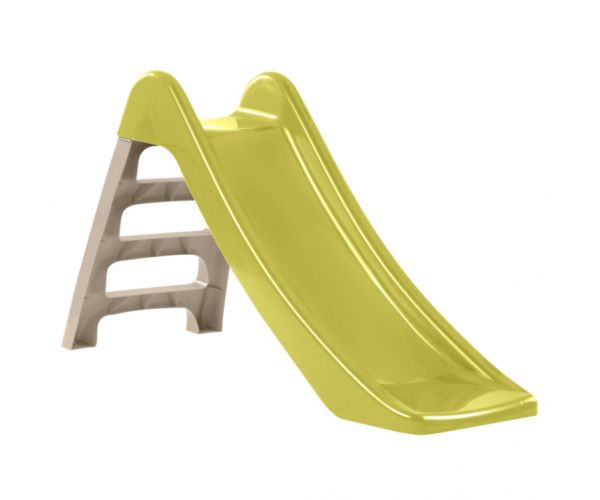 Tobogan mic în culoarea lime, 120 cm