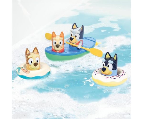 Tomy Toomies: Bluey – plimbare în familie cu o barcă, jucărie pentru baie