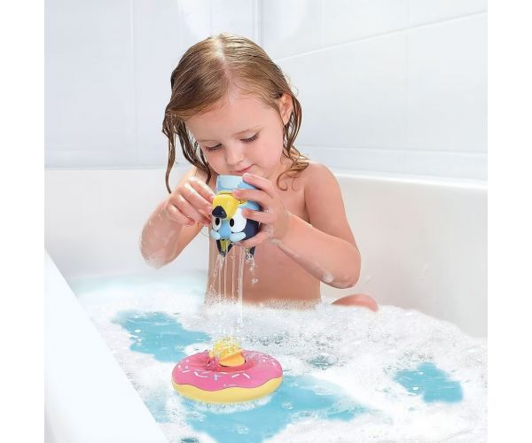 Tomy Toomies: jucărie de baie Bluey cu colac gonflabil