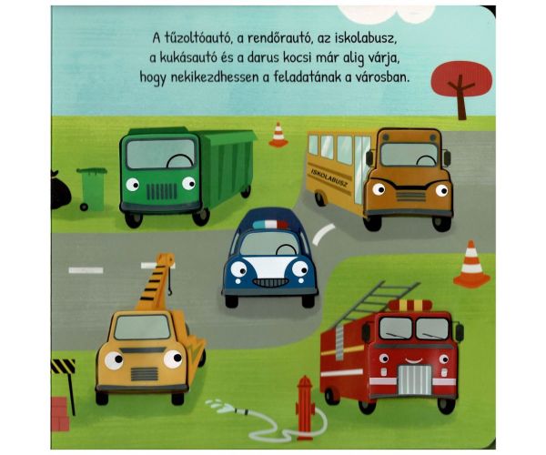 Tovarăși zgomotoși - Carte de povești cu vehicule
