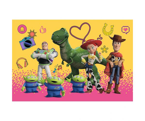Toy Story 5 Jucării și prieteni, puzzle maxi de 24 piese - Trefl