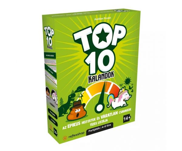 Top10 Aventuri - Joc de societate cooperativ tematic