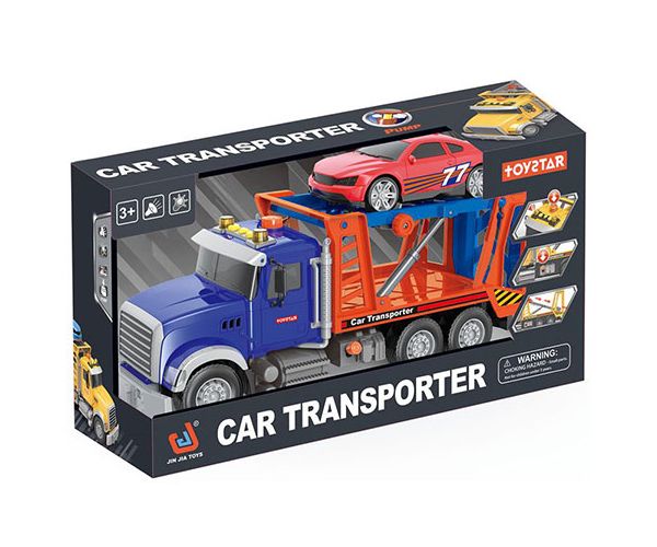 Toystar Car Transporter camion cu sunete și lumini 36cm