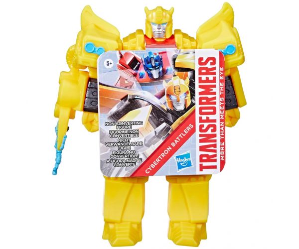 Transformers: Cybertron Battlers - Figurina robot Bumblebee - Hasbro