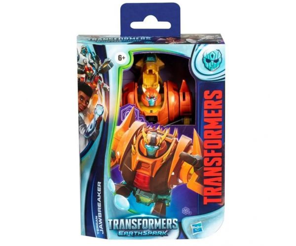Transformers: Earth Spark - Deluxe Terran Jawbreaker robot transformabil - Hasbro