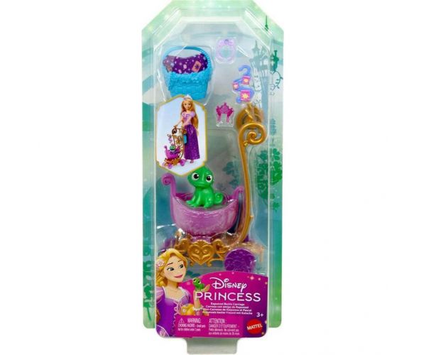 Trăsură pentru animăluțul prințeselor Disney Rapunzel - Mattel