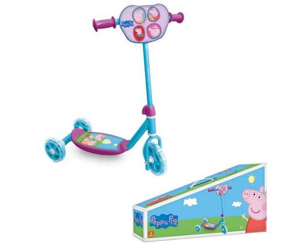 Trotinetă cu trei roți Peppa Pig - Mondo Toys