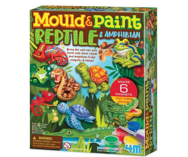 Trusă de turnare din ghips – Reptile și amfibieni