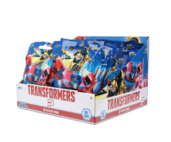 Transformers: Nano Metalfigs figură surpriză din metal, mai multe modele, 1 buc – Jada Toys