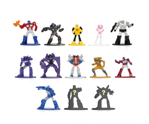 Transformers: Nano Metalfigs figură surpriză din metal, mai multe modele, 1 buc – Jada Toys