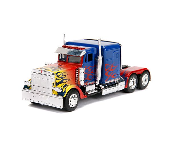 Transformers: Optimus Fővezér T1 fém autó 1/32 - Simba Toys