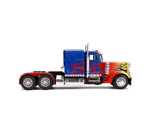Transformers: Optimus Fővezér T1 fém autó 1/32 - Simba Toys