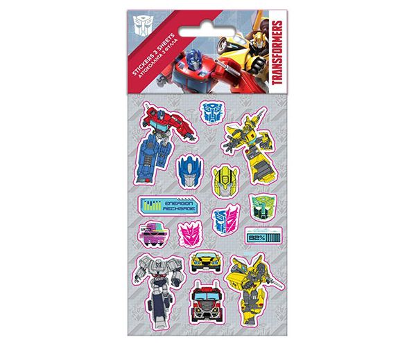 Transformers set abțibild 8x12cm 5 foi