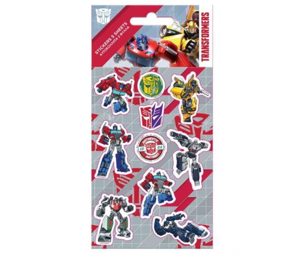 Transformers set autocolant autoadeziv 8x12cm foi 5 bucăți