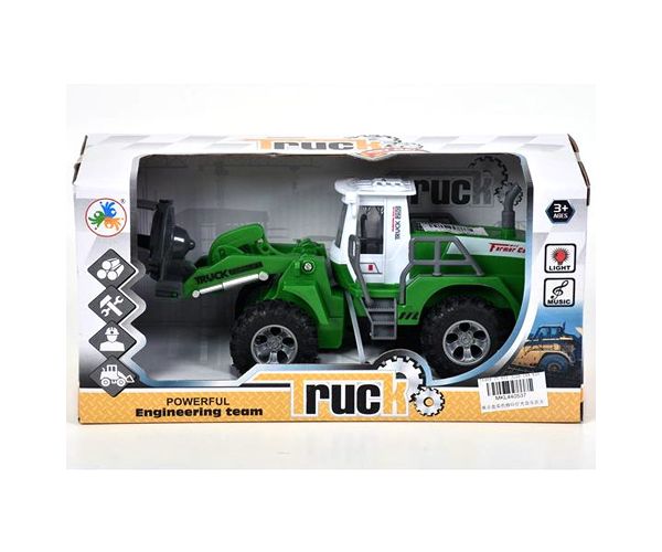 Truck: Erdészeti munkagép, fénnyel és hanggal 20cm