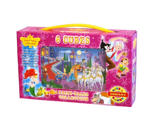 Tündérmesés mini mesekocka 6 db-os