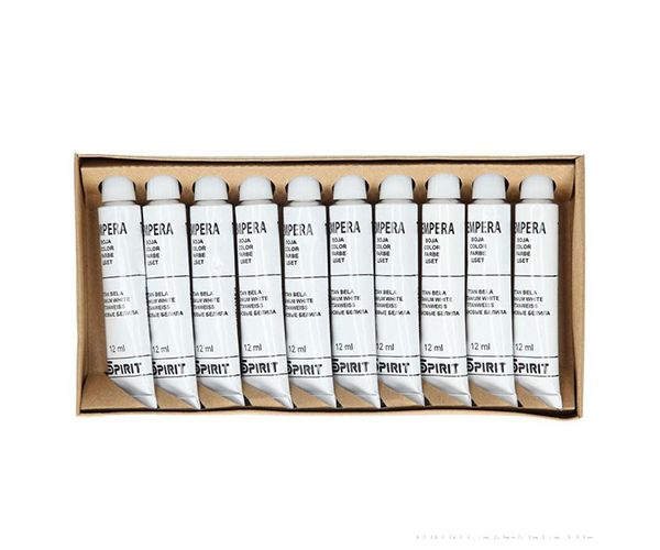 Tubusos tempera fehér színben 12ml 1db