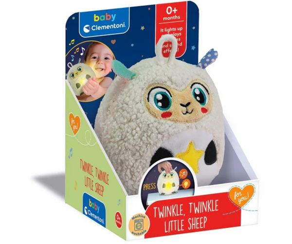 Twinkle-twinkle mieluț interactiv pentru bebeluși - Clementoni baby
