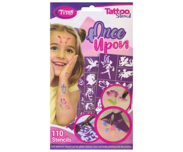 TyToo: Once Upon set de șabloane pentru tatuaje cu sclipici
