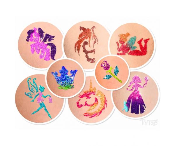 TyToo: SassyLue set de tatuaje cu sclipici