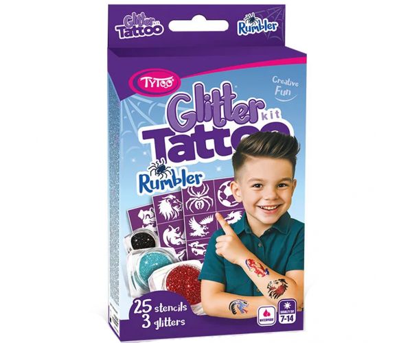 TyToo: set de tatuaje cu sclipici „Rumbler”