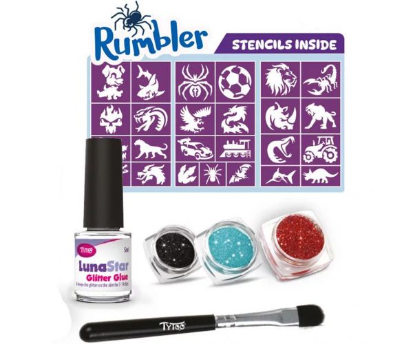 TyToo: set de tatuaje cu sclipici „Rumbler”