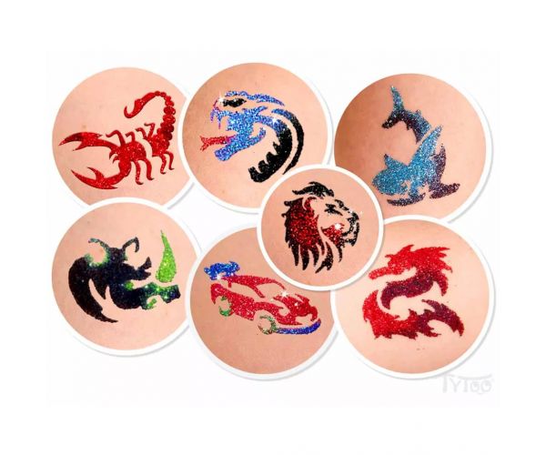 TyToo: set de tatuaje cu sclipici „Rumbler”