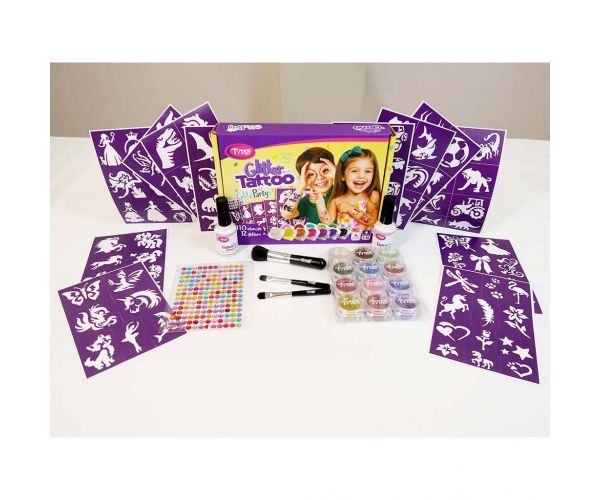Tytoo: GlitzParty set de tatuaje cu sclipici