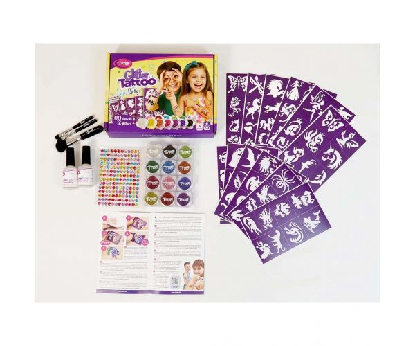 Tytoo: GlitzParty set de tatuaje cu sclipici