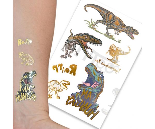 TyToo: Dinozaur T-Rex abțibild tatuaj