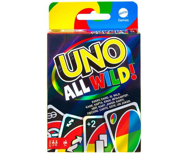 UNO: All Wild! - Joc de cărți nebun - Mattel
