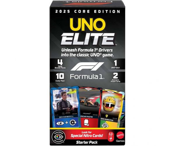UNO Elite F1 joc de cărți - Mattel