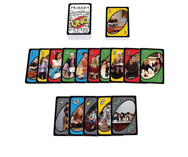 UNO Friends: joc de cărți pentru prieteni - Mattel