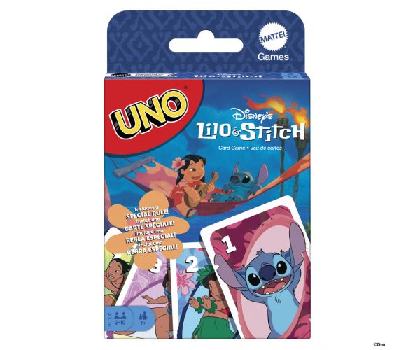 UNO: Joc de cărți Disney Lilo și Stitch - Mattel