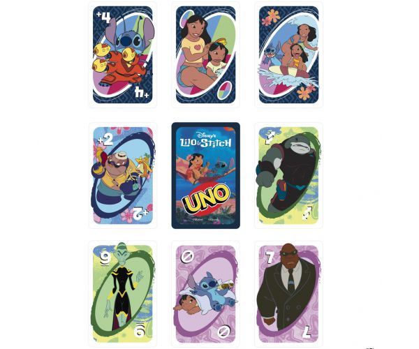 UNO: Disney Lilo és Stitch kártyajáték - Mattel