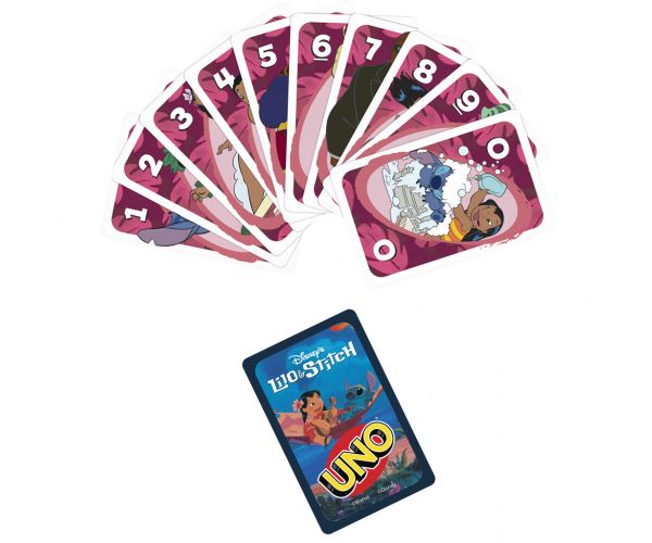 UNO: Disney Lilo és Stitch kártyajáték - Mattel