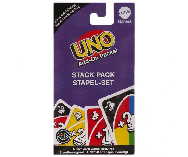 UNO: Pachet suplimentar de cărți de penalizare - Mattel