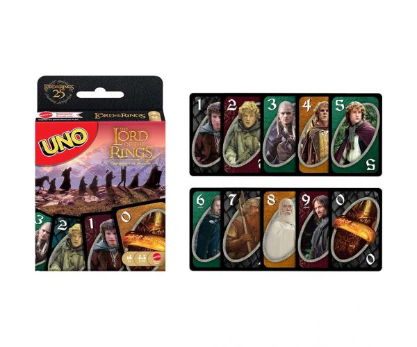 UNO Stăpânul Inelelor joc de cărți - Mattel