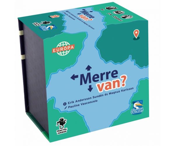 Unde este? - Joc de societate Europa