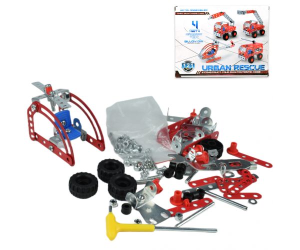 Urban Rescue: Set de construcție pentru vehicul de salvare cu 121 de piese
