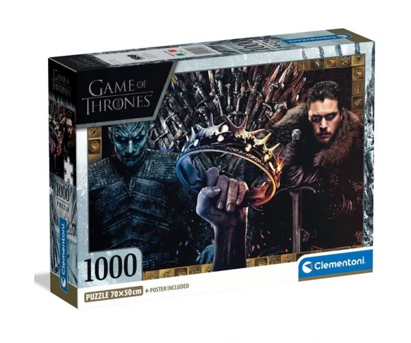 Trónok harca - A trón árnyékában 1000db-os puzzle - Clementoni