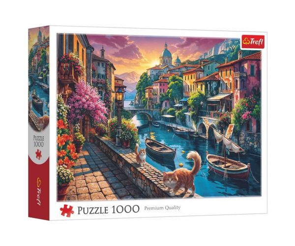 Vacanță italiană — puzzle premium de 1000 de piese - Trefl
