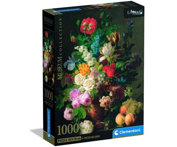 Van Dael - Bowl of Flowers 1000 darabos puzzle - Clementoni