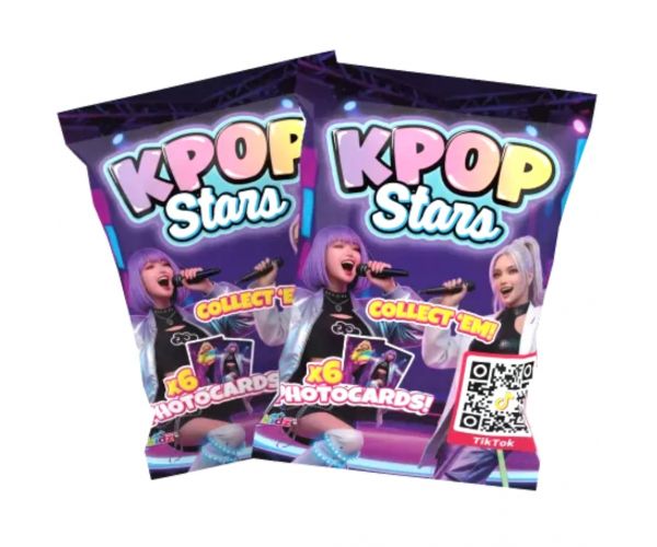 Vedetele K-Pop: fotocarduri surpriză - set de 6 bucăți