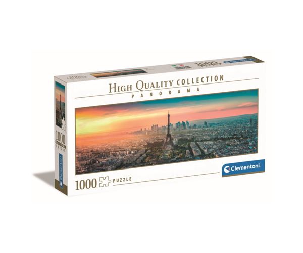 Vedere la Paris HQC 1000 bucăți Panoramă puzzle - Clementoni